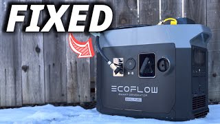 ECOFLOW Duel Fuel Smart Generator Propane Hook up Fix !!