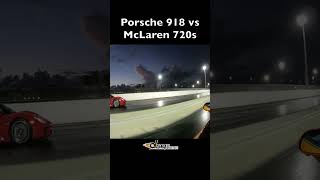 McLaren 720S owner thought he could beat the Porsche 918 Spyder in a Drag Race