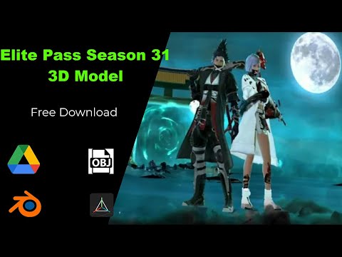 BOOYAH PASS S03 PROJECT AZURE BUNDLE BY FFXN - Download Free 3D model by  FFXN [d0976dd] - Sketchfab