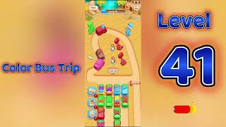 🚌 Color Bus Trip Level 41 Walkthrough | Puzzle Gameplay | Go Answer