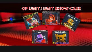 OP UNIT + SHOW CASE | FAZ NIGHT TD |  screenshot 2