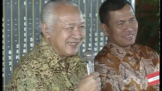 Temu Wicara Presiden Soeharto Pada Penerimaan Para Pejabat Teras TNI AL di Tapos, 23 Januari 1994