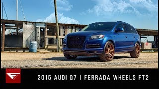 2015 Audi Q7 Ocean Vibes Ferrada Wheels