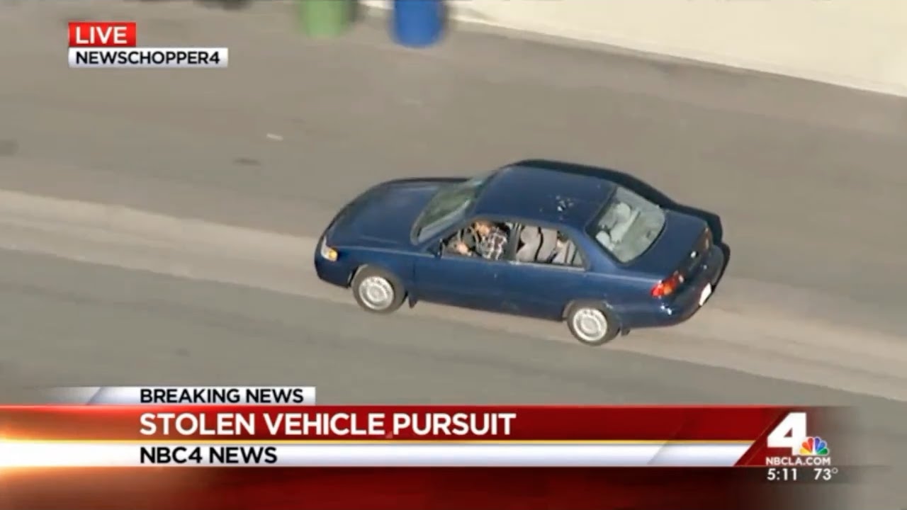Los Angeles Police Chase (April 24, 2016)