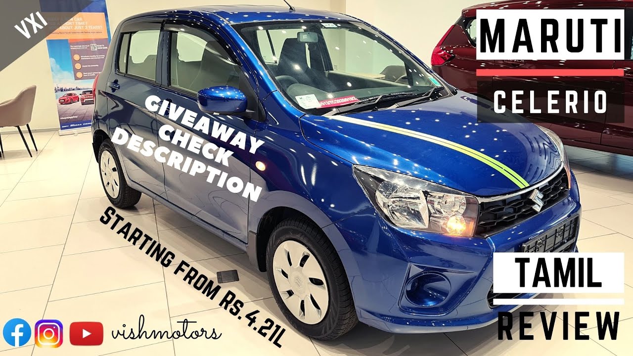 Maruti Suzuki Celerio Tamil Review | Celerio Vxi 2020 Model