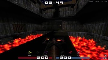 Quake Bot Match testing game settings