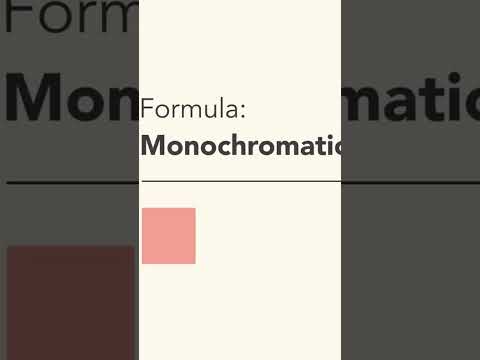 Video: Mengapa Anda Perlu Pertimbangkan Satu Skema Warna Monochromatic (Plus, Cara Menariknya Off)