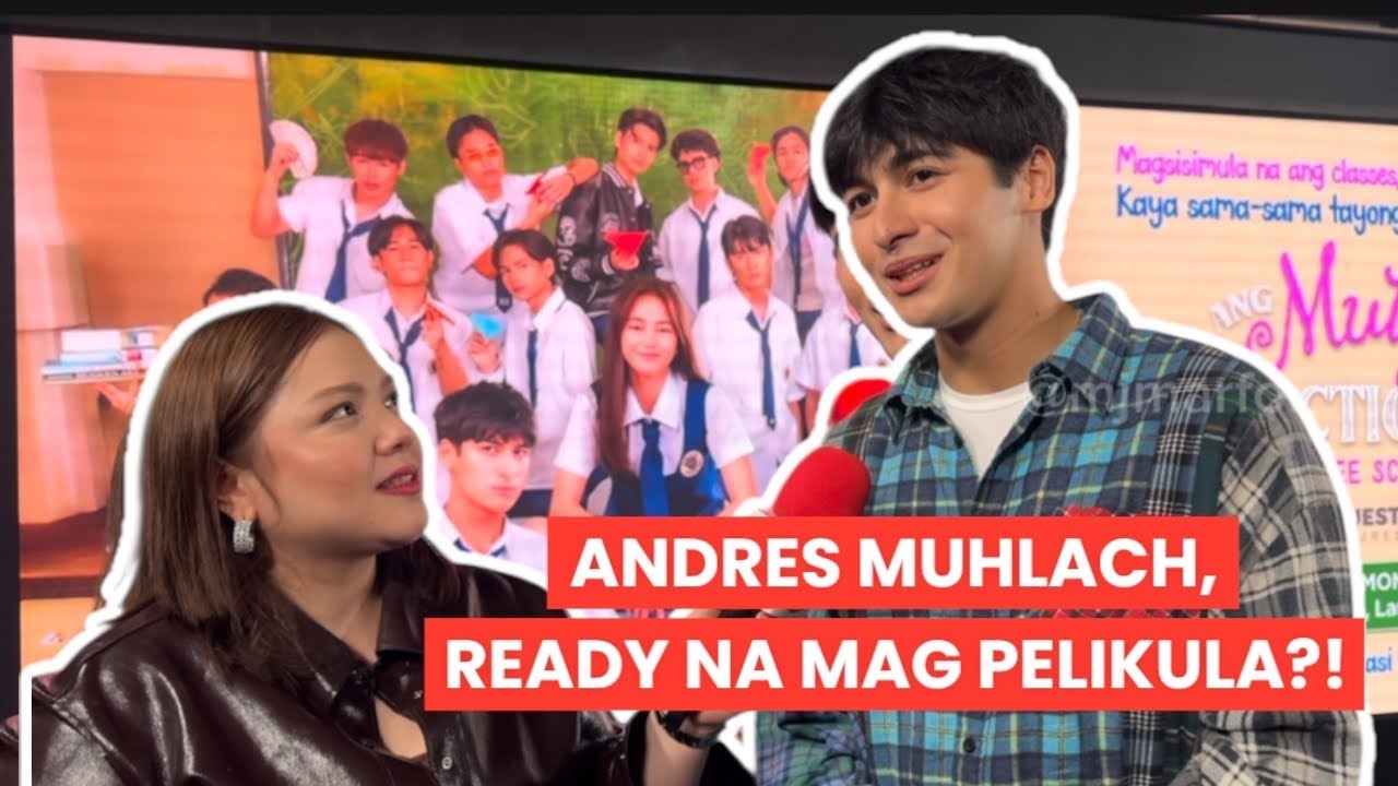 ASHDRES WILL HAVE A MOVIE? QUICK INTERVIEW WITH THE SHOWBIZ ROYALTY AT TV5 FOR AMNSE!