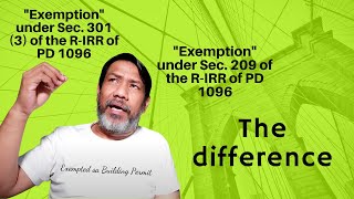 Exemption sa Building permit vs. Exemption sa Building Permit Fees