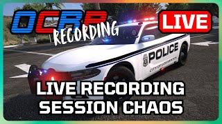 Recording Session Chaos | OCRP Recording - GTA 5 RP | 8o9 Live