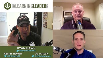 The Learning Leader Show With Ryan Hawk: Episode #200 - AJ Hawk & Keith Hawk