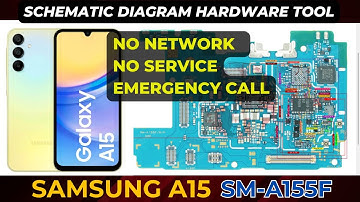 Samsung A15 SM-A155 No Network & No Service problem solution | Schematic Diagram | DMR SOLUTION