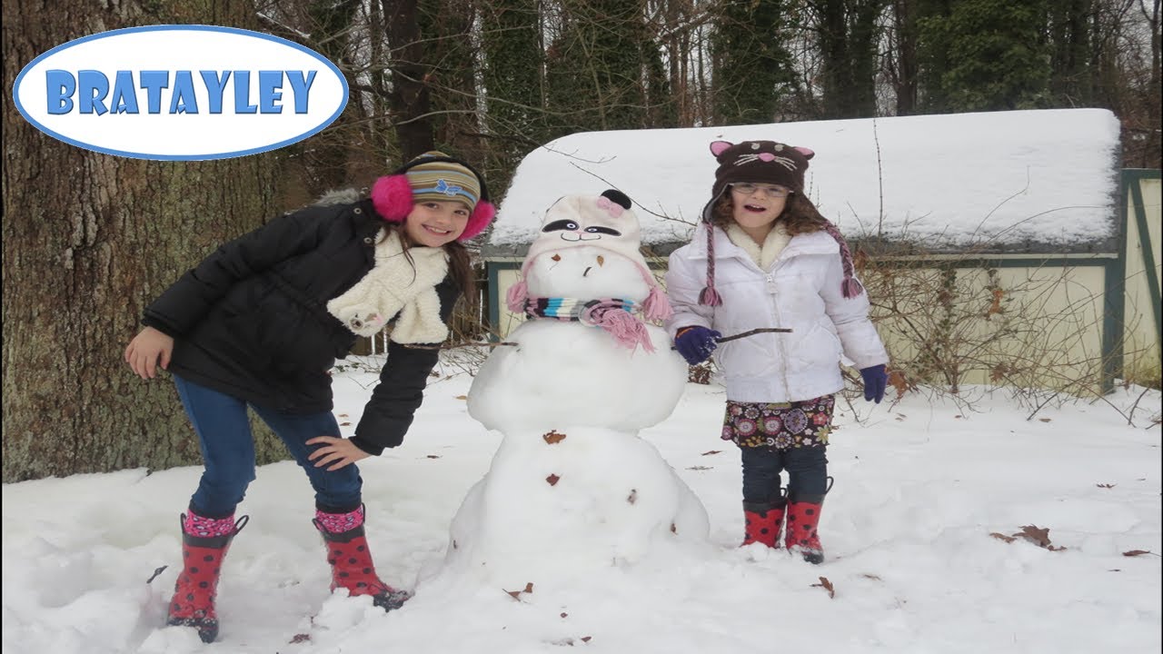 vlogs in spanish We Finally Built a Snowman! (WK 163.2) | Bratayley