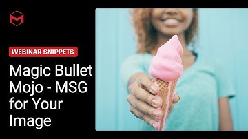 Magic Bullet Mojo: MSG for Your Image