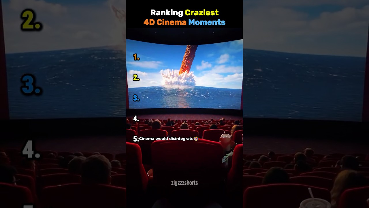 Ranking Craziest 4D Cinema Moments 😭✌️ | Part 4
