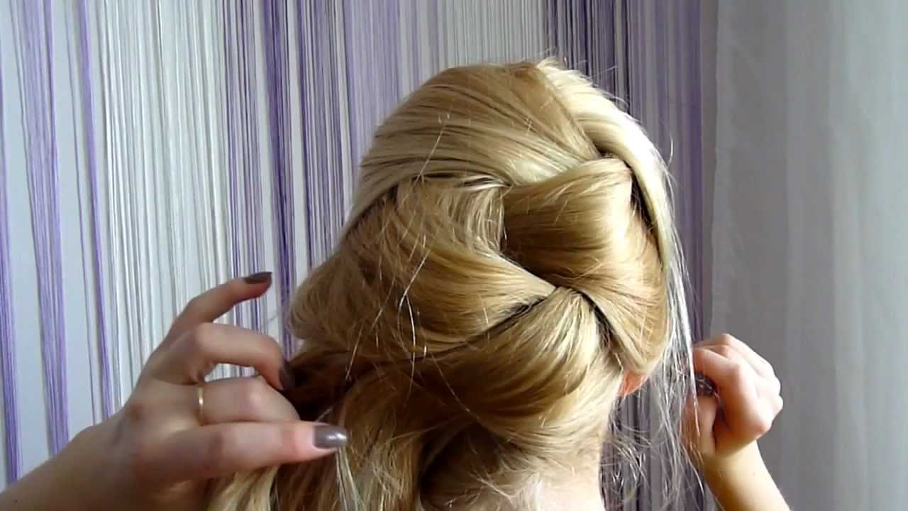 Pin On Hair Updo Half Length