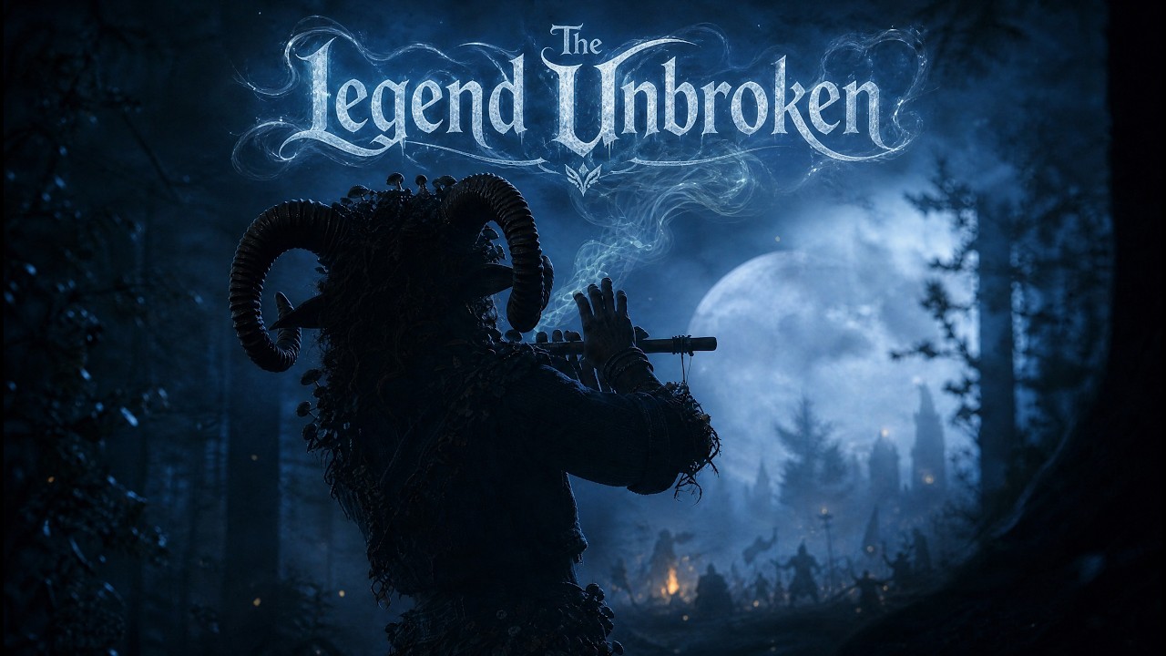 Frame from The Legend Unbroken