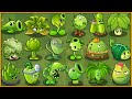 Plants Vs Zombies 2 | All PREMIUM GREEN Plants Power-Up! vs Deep Sea Gargantuar Zombies 2 (PVZ2)