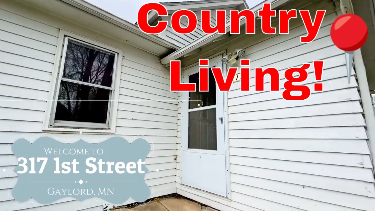 HBS Home For Sale! Gaylord, MN YouTube