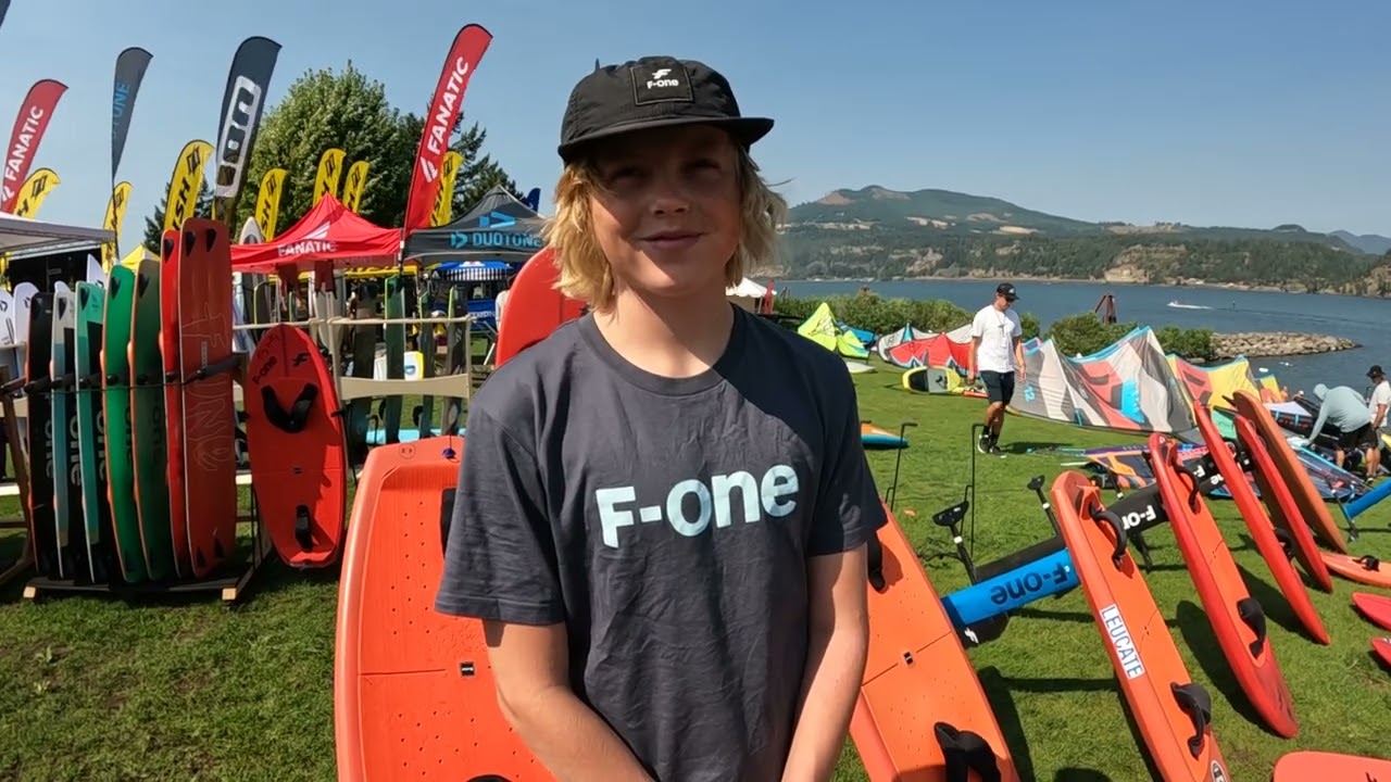 AWSI 2022 - Christopher Macdonald - Wingman of the Year (and at age 16!) and F-ONE team rider
