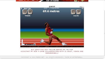 I fail at QWOP