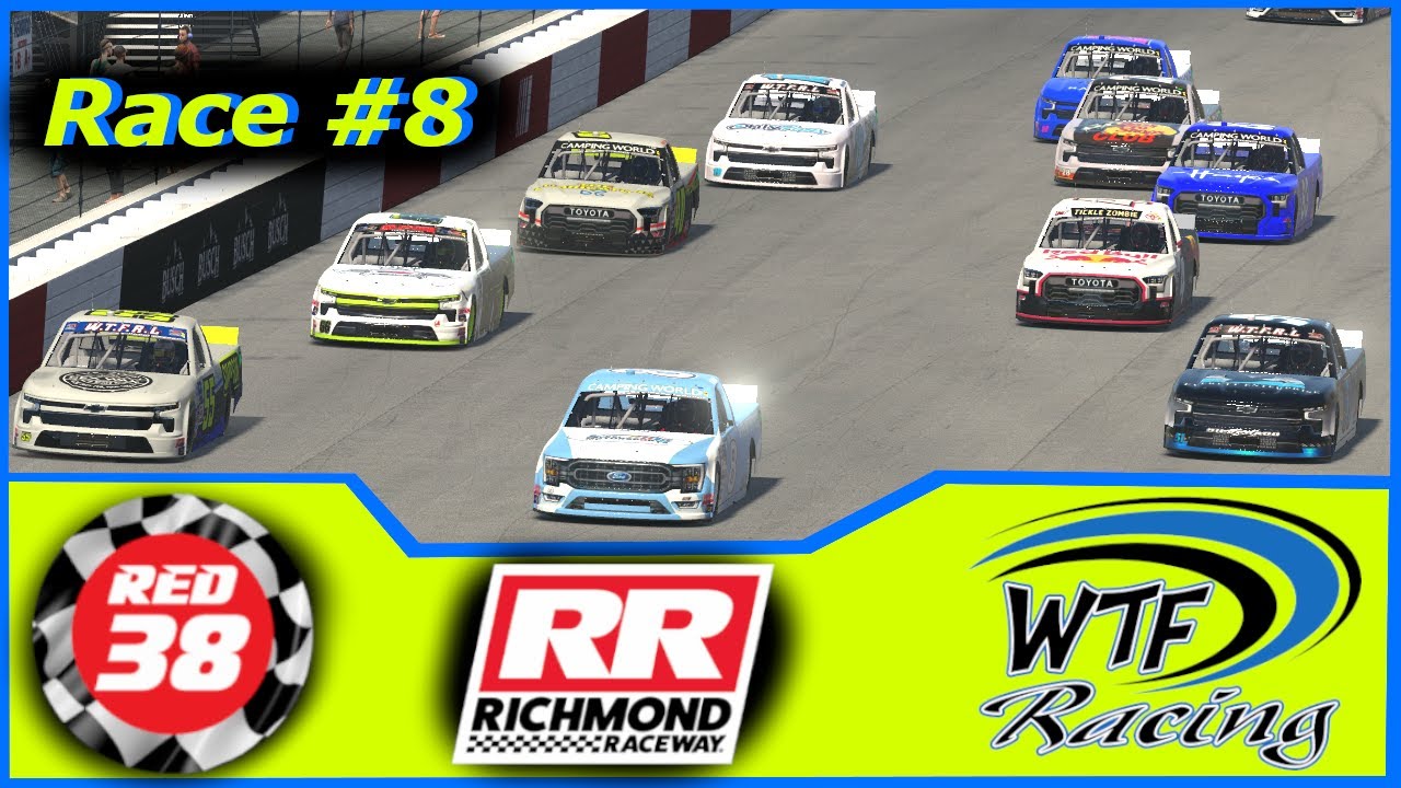 IRacing WTF Racing League Race Race 7 Texas Batey & Sanders