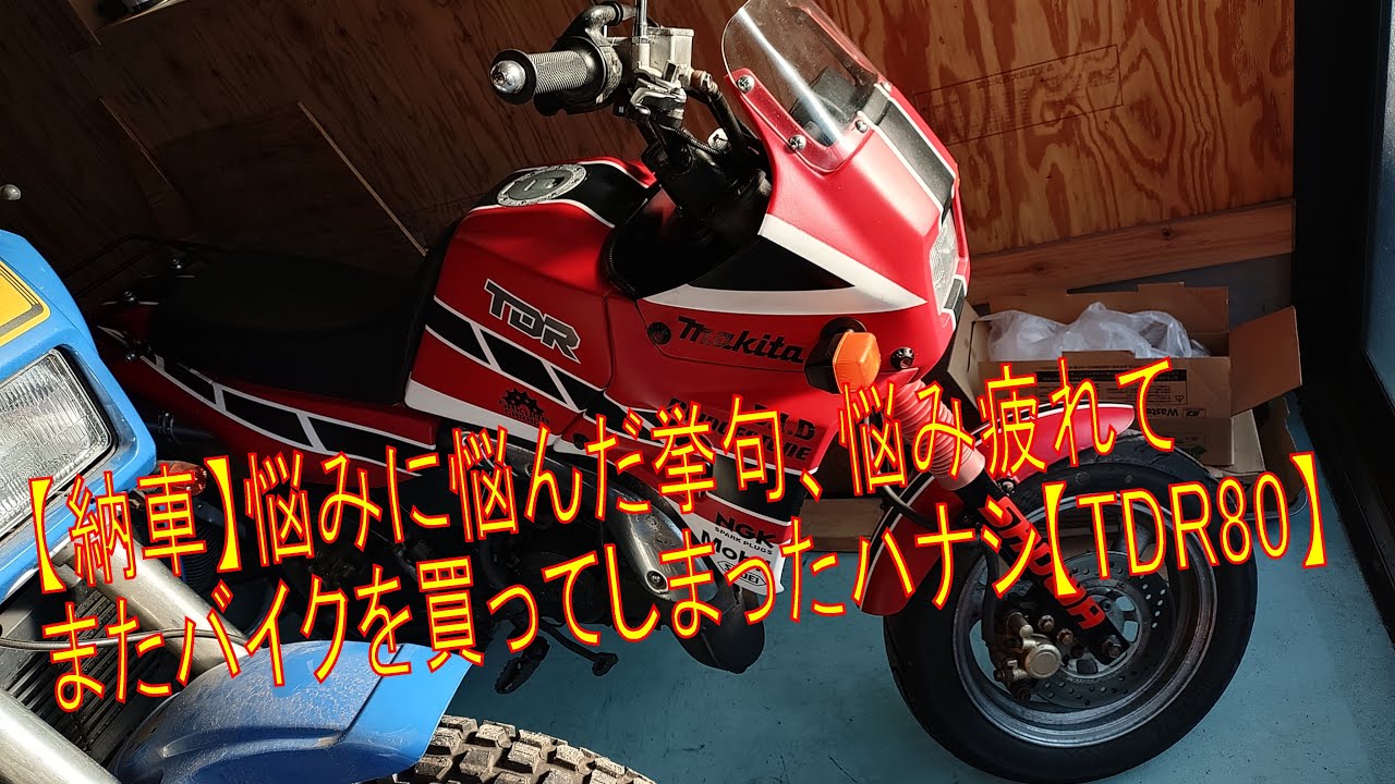 納車】悩みに悩んだ挙句、悩み疲れてまたバイクを買ってしまったハナシ