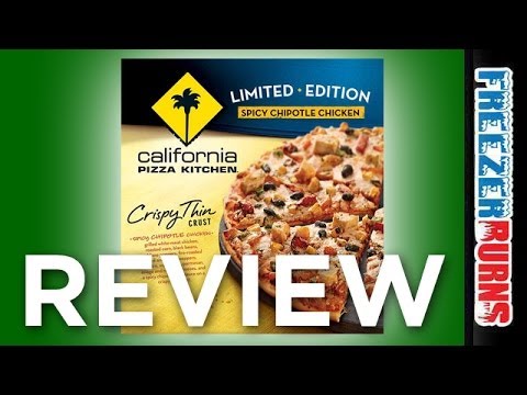 California Pizza Kitchen Spicy Chipotle Chicken Pizza Video Review Freezerburns Ep626 Youtube