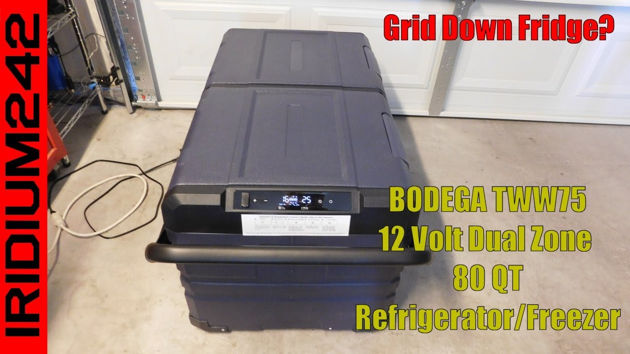 Grid Down Fridge? BODEGA TWW75 12Vlt Dual Zone Refrigerator/Freezer 