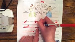 1st Grade Narrative Writing, Writing the End, The Empty Pot