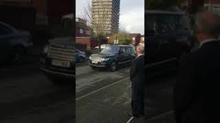 Royalty hand shake ... welcome to hillfields coventry