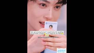 Omg Finallytxn Got His Racing Licencexuningxmiiowtianxuning  tianziyu short tianlei