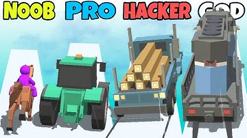 NOOB vs PRO vs HACKER vs GOD in Transport Lution