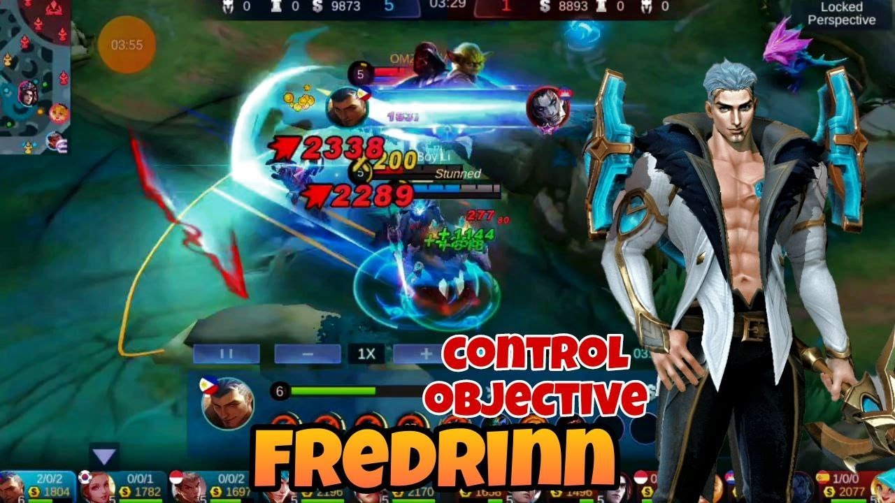 FERDRINN AGGRESSIVE CONTROL OBJECTIVE FULL GAMEPLAY RG 2023 MOBILE LEGND BANG BANG