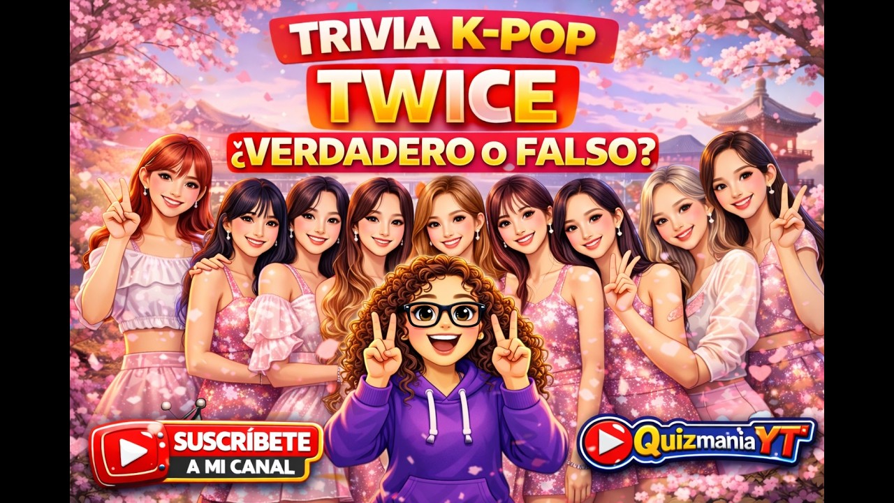 TRIVIA: : TWICE ¿Verdadero o Falso? / QUIZMANIAYT 🎯