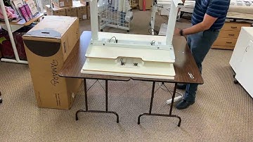 Building the brand new Amara ST from Handi Quilter!