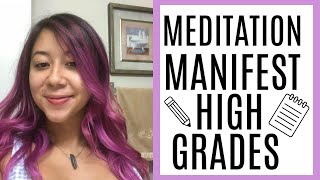 LAW OF ATTRACTION FOR STUDIES | GUIDED MEDITATION TO MANIFEST GOOD GRADES | FOR STUDENTS
