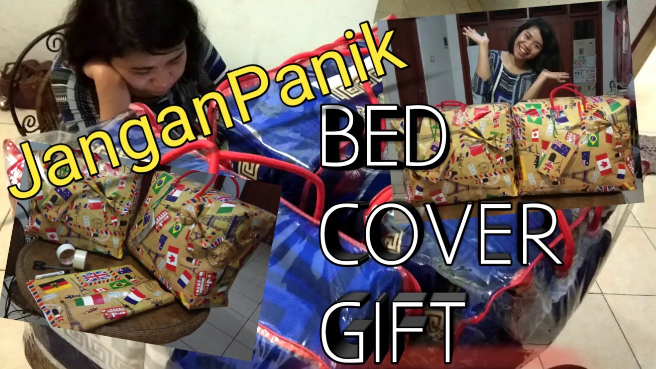 Cara Membungkus Kado Besar Bedcover Hadiah Youtube