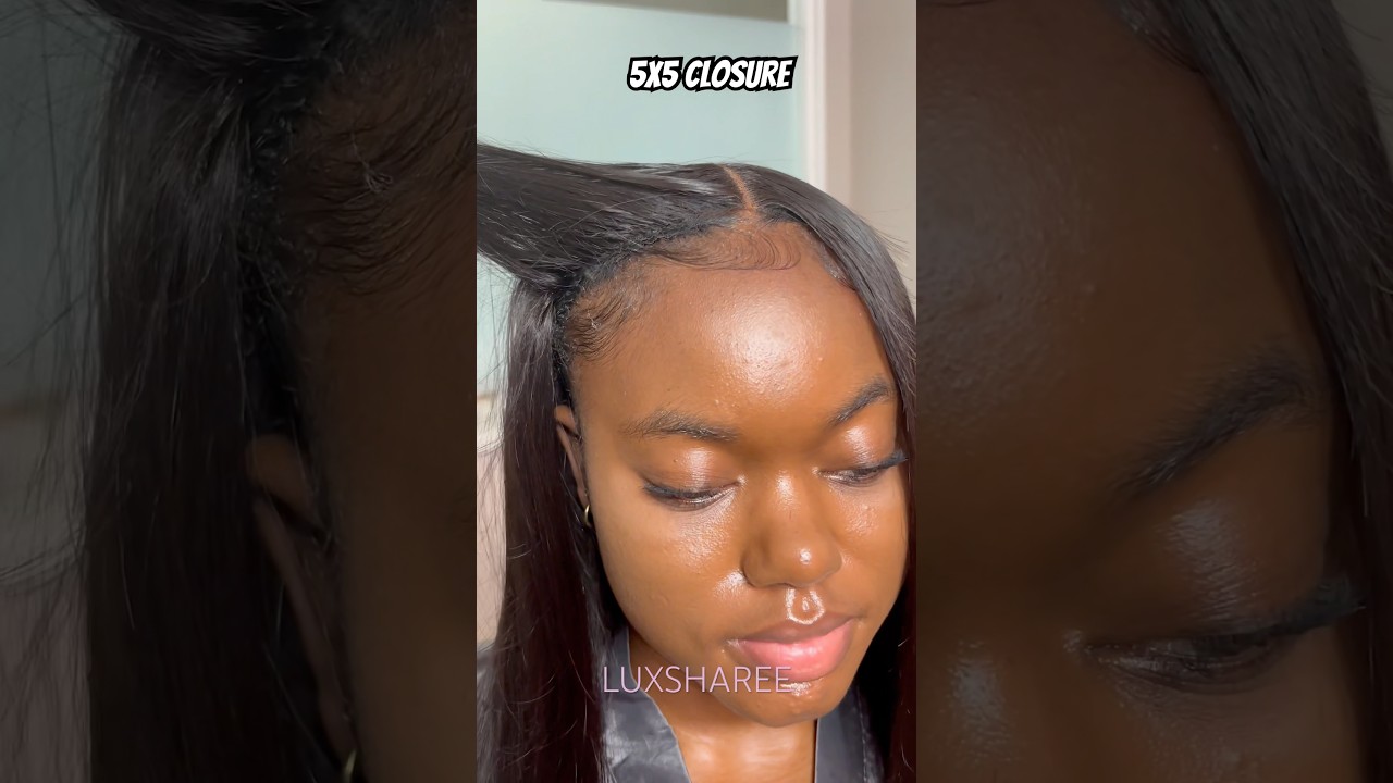 How to install a 5x5 Closure! Glueless Install! 