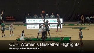 Ccri Womens Basketball Highlights Vs Massasoit Cc