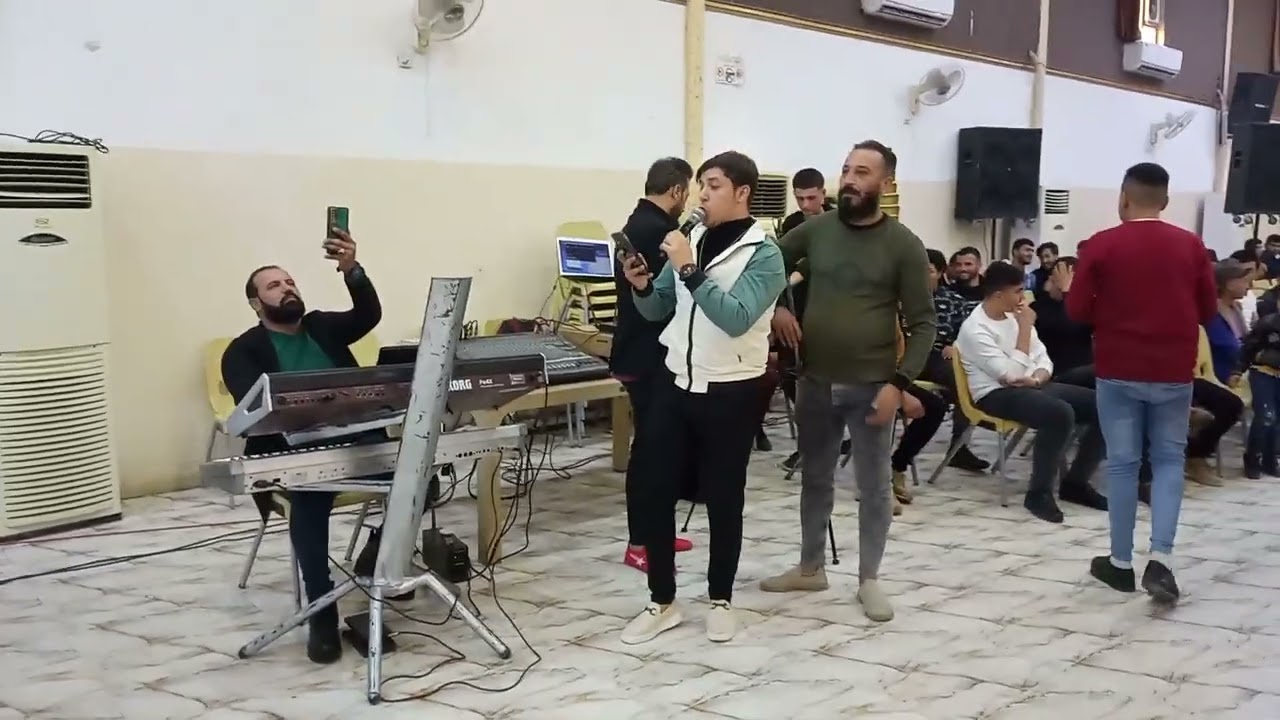 زفاف رعد معاذ شبكي الفنان هيثم يوسف الحديدي قاعة جوري بعشيقة سهل نينوى شباب خورسيباط. ٢٠٢٣.١١.٢١