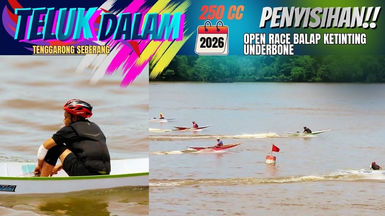 ТЕЛУК ДАЛАМ Тенггаронг Себеранг, квалификационный этап, Андербоне, 250 куб.см, гонка кетинтинга
