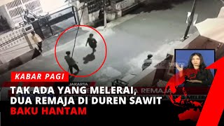 Duel Bak Gladiator, Dua Remaja Di Duren Sawit Baku Hantam Terekam Cctv Kabar Pagi Tvone