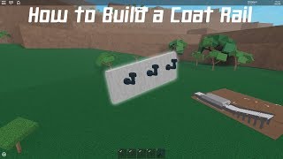 Lumber tycoon 2 | How to Build a Coat Rail