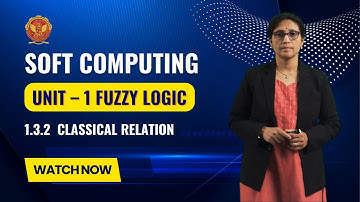 1.3.2 Classical Relation | IT701 |