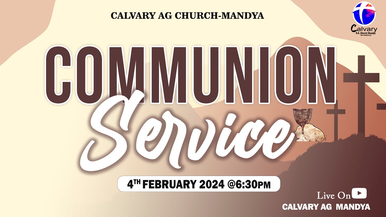 🔴🅻🅸🆅🅴 - | Evening | Welcome to Our Communion Sunday Service | 04-02 ...