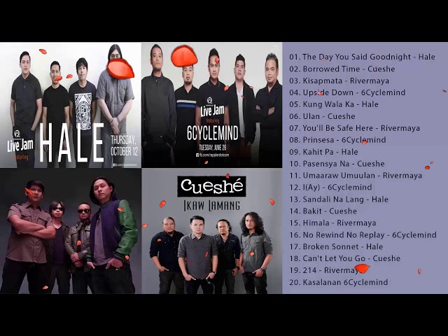 Hale, Cueshe, Rivermaya, 6Cyclemind Nonstop  - OPM Tagalog Love Songs PLAYlist 2019