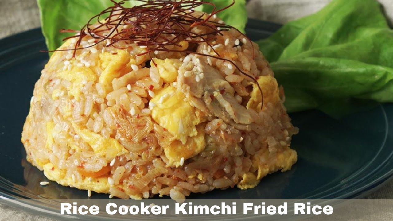 Rice Cooker Kimchi Fried Rice YouTube