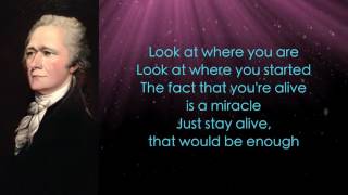 17. Hamilton Lyrics - That whould be enough