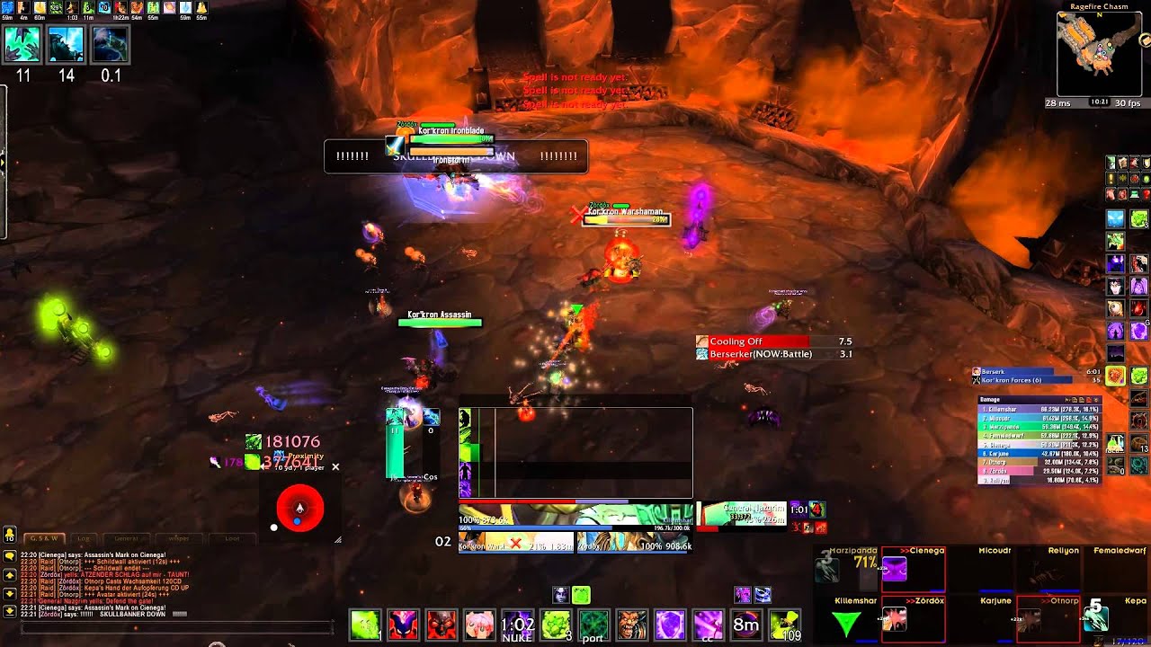 General Nazgrim - 10 man heroic - Destruction PoV
